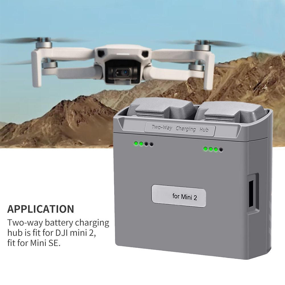 Drone Charging Hub - محطة شحن ثنائية الاتجاه لطائرات DJI