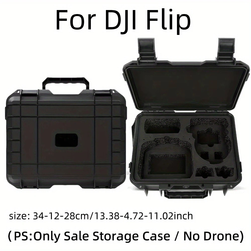 Drone Hard Shell Case - حقيبة تخزين صلبة لـ DJI Flip،