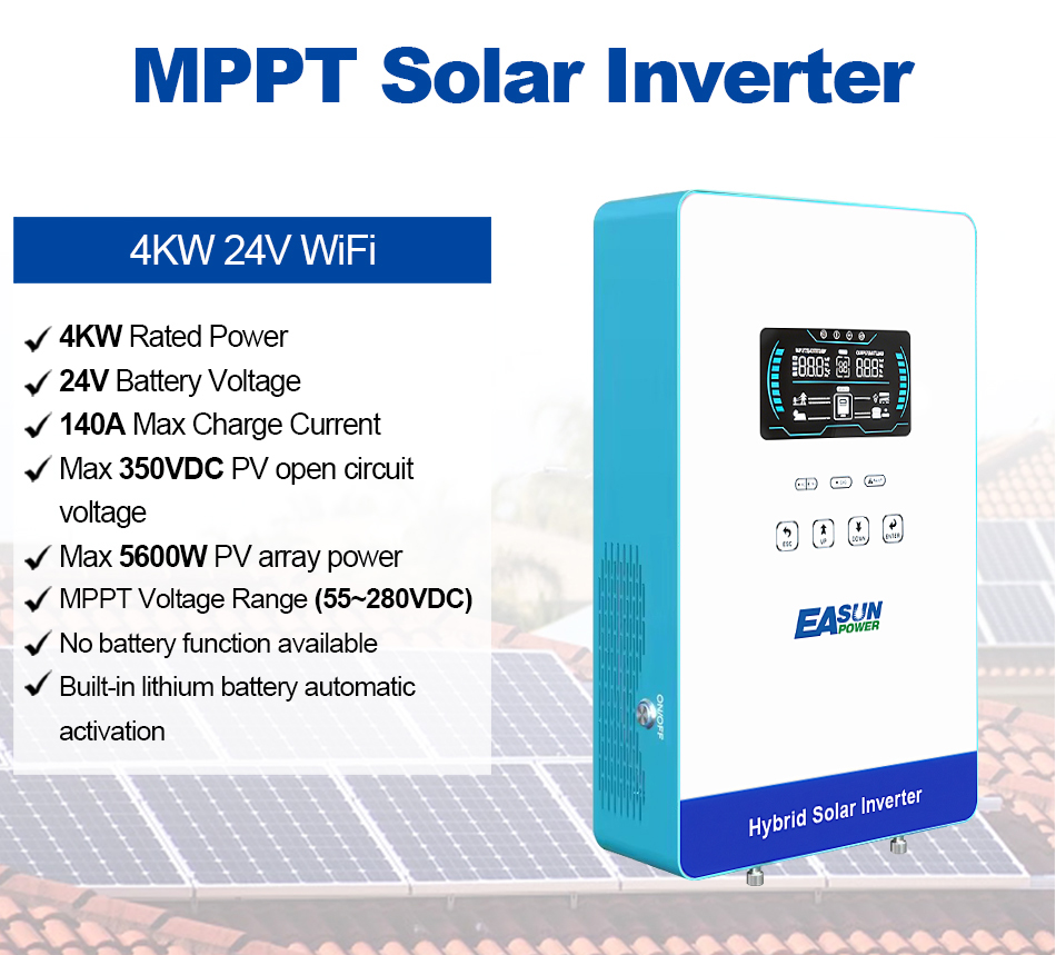 عاكس طاقة EASUN POWER 4KW، عاك - مراجعة Drone Solar Charger وسعره