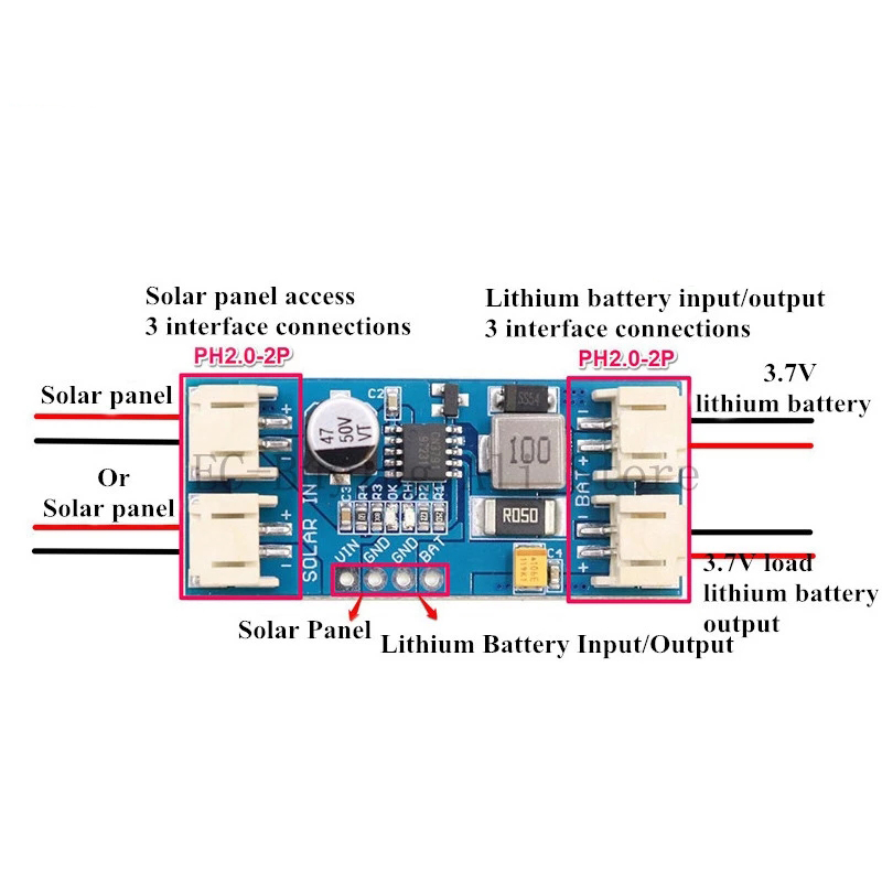 1/5/10 قطعة Javino CN3791 MPPT - مراجعة Drone Solar Charger وسعره